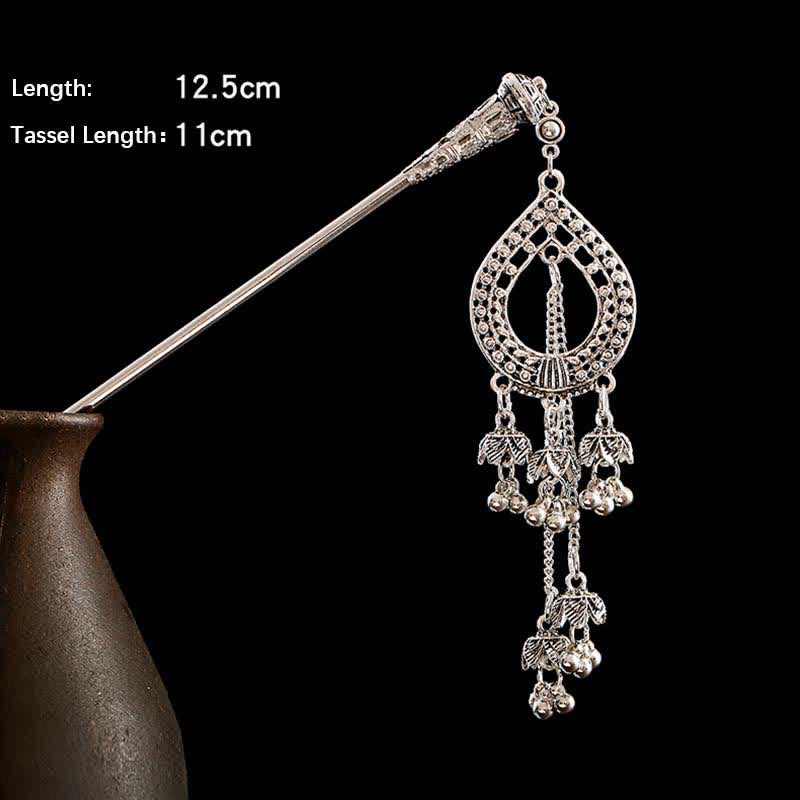 Lily of the Valley Flowers size detail, 12.5cm length with 11cm tassel