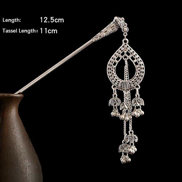 Lily of the Valley Flowers size detail, 12.5cm length with 11cm tassel