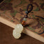 Jade Pi Xiu Keychain for Wealth and Car Protection – Left, front view, lucky charm