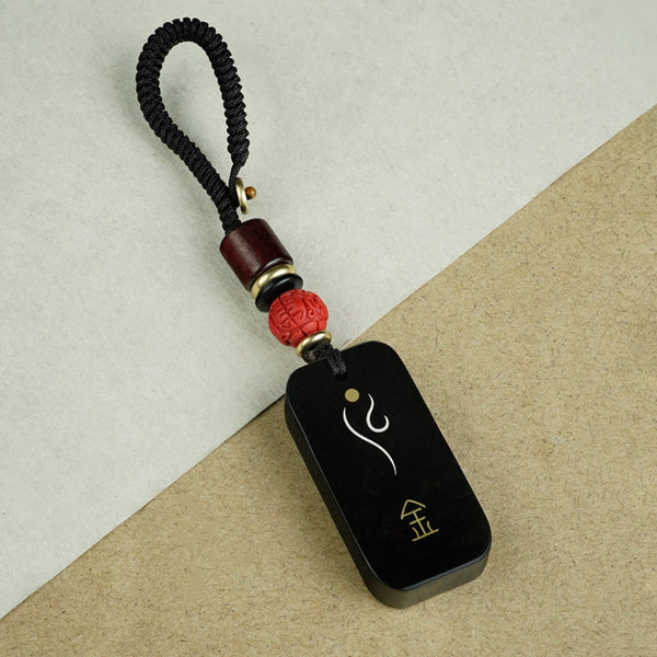 Five Elements Wu Xing Keychain – Metal, image 1, lucky charm