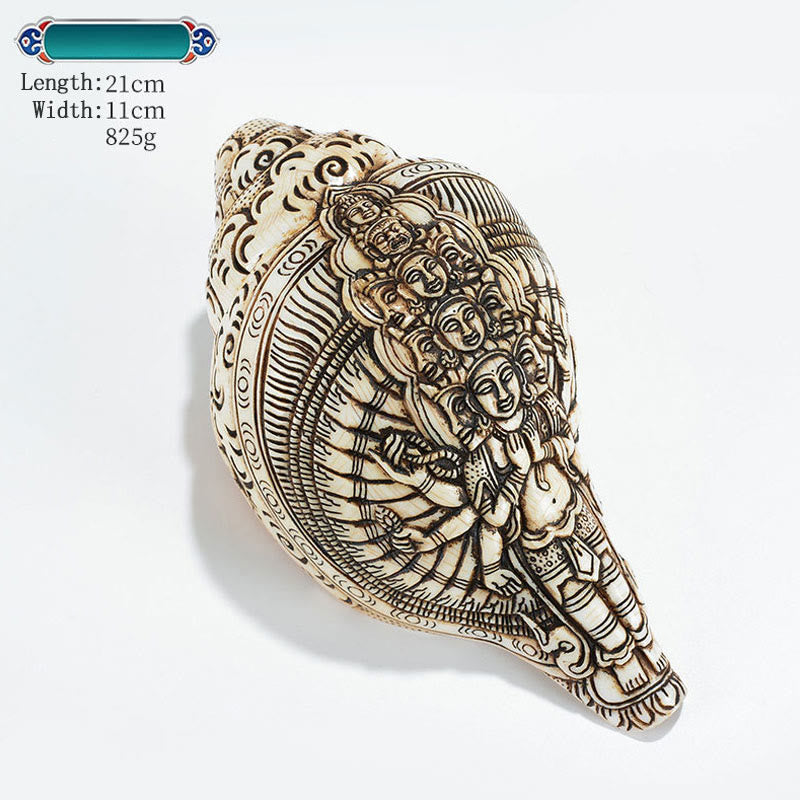 Product 931: Engraved Shankha Wealth Conch