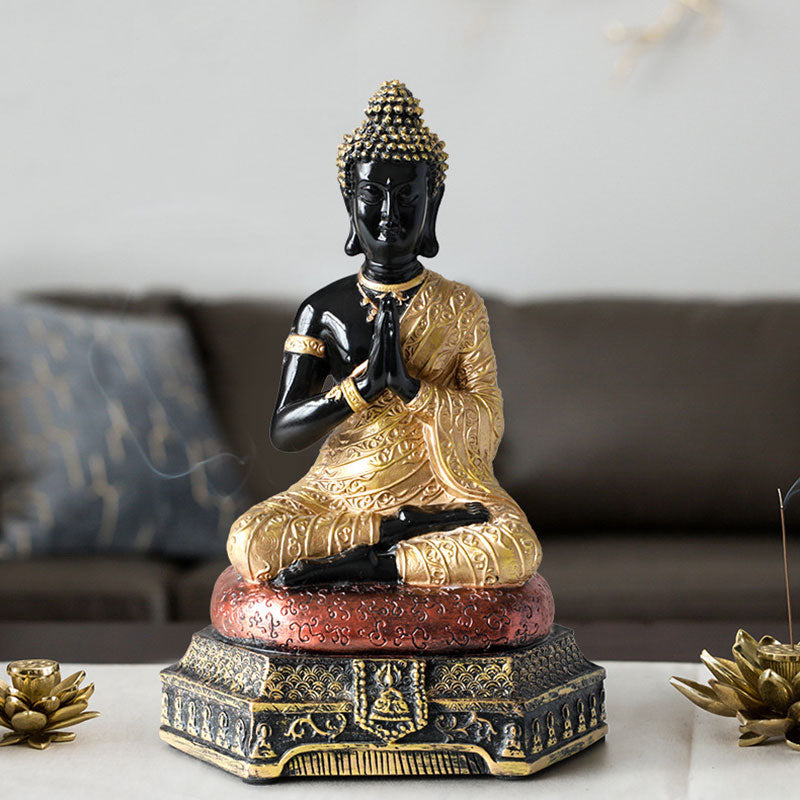 Compassion Buddha Art – refined craftsmanship spiritual symbol, desktop meditation focus