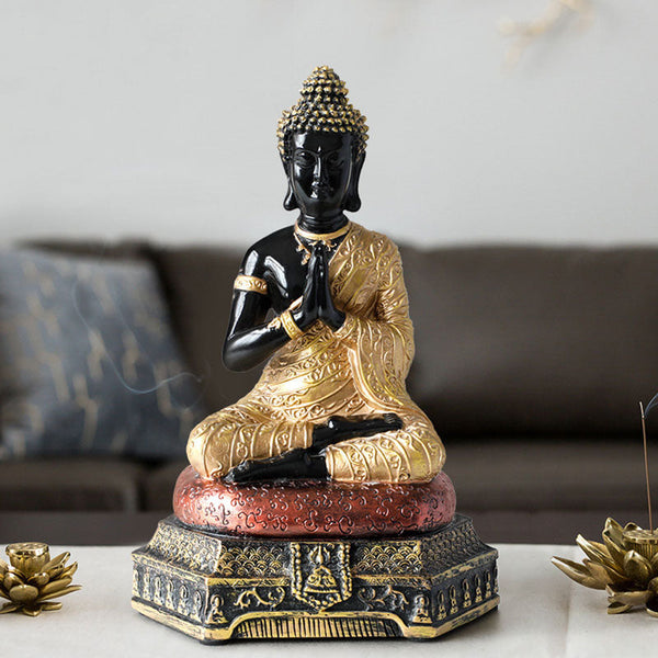 Compassion Buddha Art – refined craftsmanship spiritual symbol, desktop meditation focus
