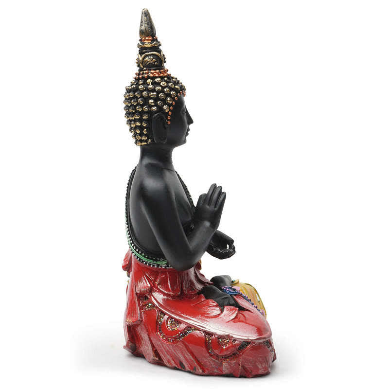 Jade Buddha Pendant Necklace - Macro of lotus flower base carving, enlightenment spiritual jewelry