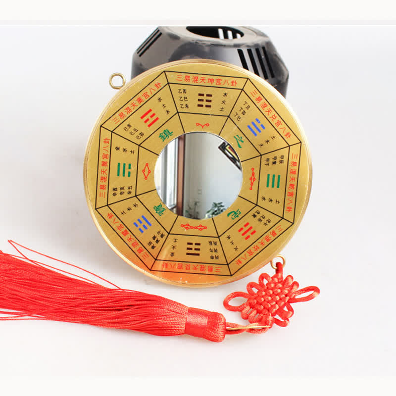 Feng Shui Bagua Copper Coin Map