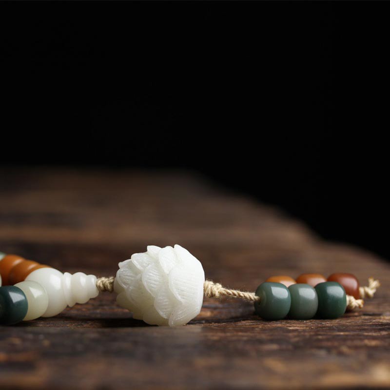 Collar Pulsera Bodhi Lotus Mala Armonía | Sabiduría