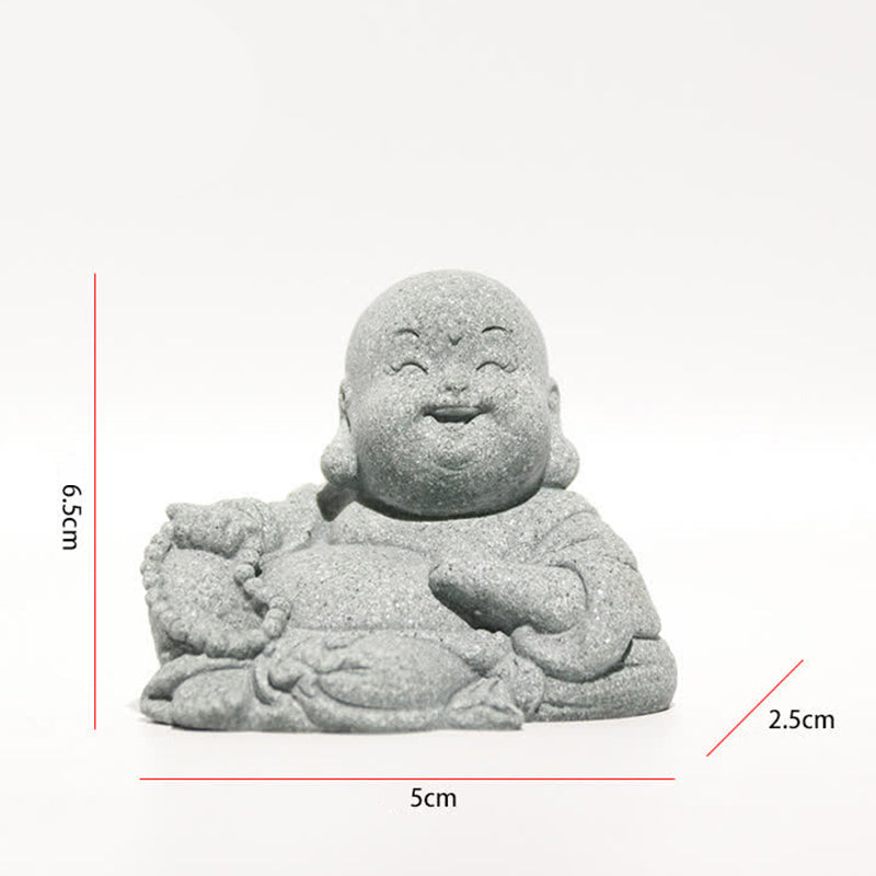 Meditation Buddha Statue Compassion Home Decoration – miniature desk Buddha, shelf spiritual charm