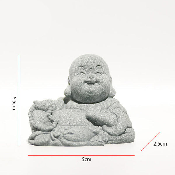 Meditation Buddha Statue Compassion Home Decoration – miniature desk Buddha, shelf spiritual charm