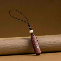 Black Sandalwood Lucky Draw Keychain – Rosewood / Phone Charm, image 4, lucky charm