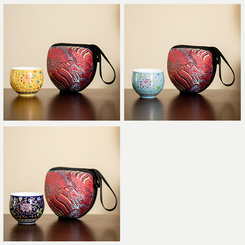 Lotus Pod Ceramic Kung Fu Tea Cup 80ml | Purity & Calm