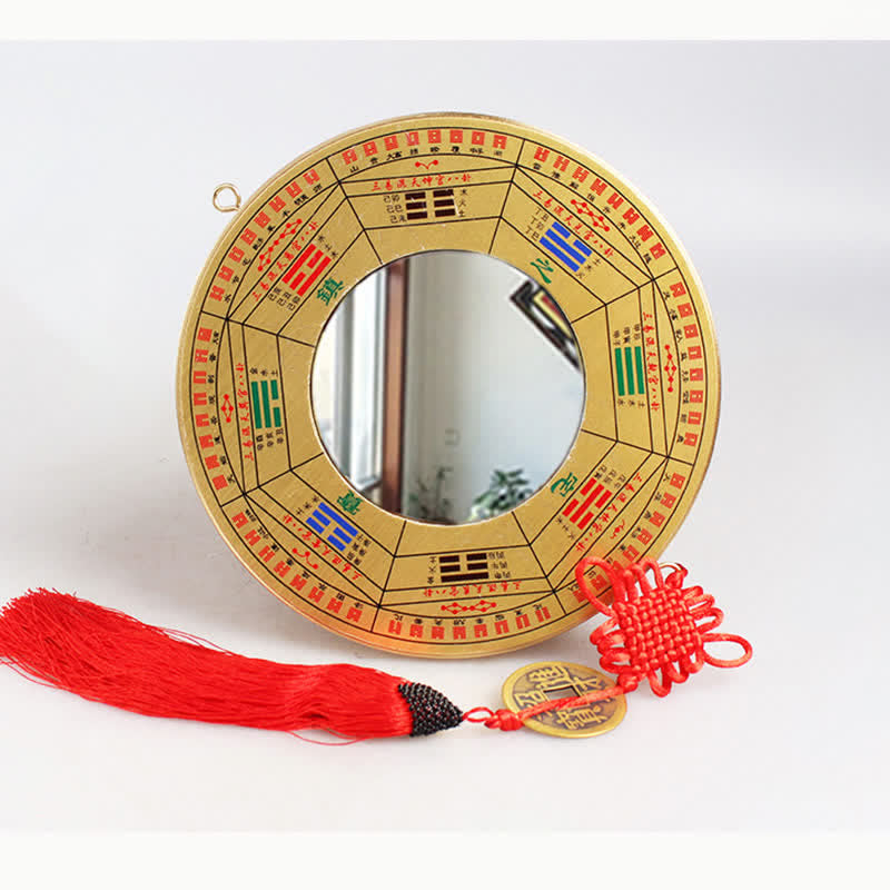 Feng Shui Bagua Copper Coin Map