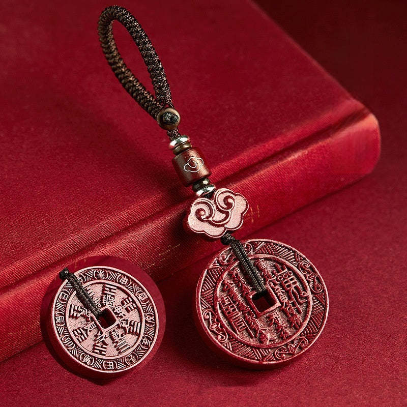 Cinnabar Piyao Talisman Keychain – D, image 4, lucky charm