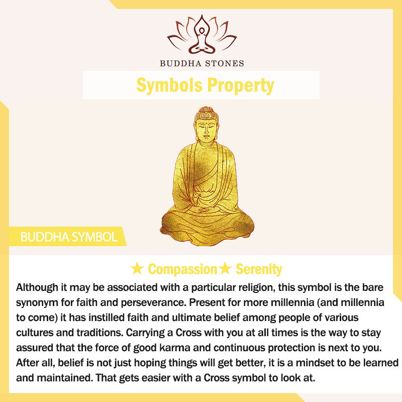 Zodiac Buddha Thangka Wealth Rotatable Pendant – Buddha Stones symbol card with golden Buddha and compassion meaning, sacred