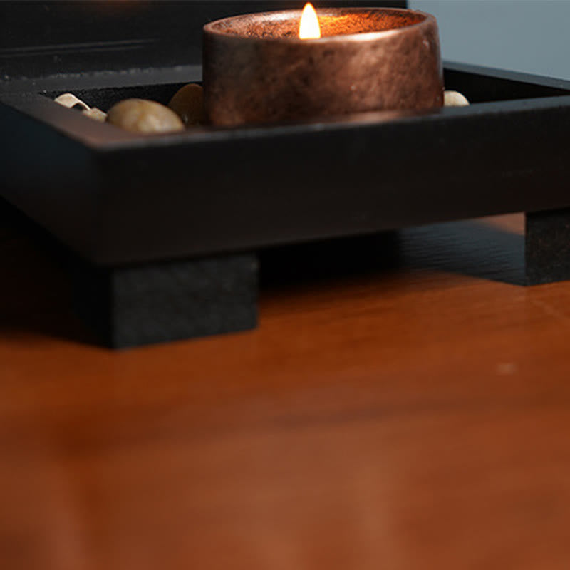 Buddha Compassion Serenity Prayer Altar Zen Home Decoration – Minimalist shelf idea, zen interior design