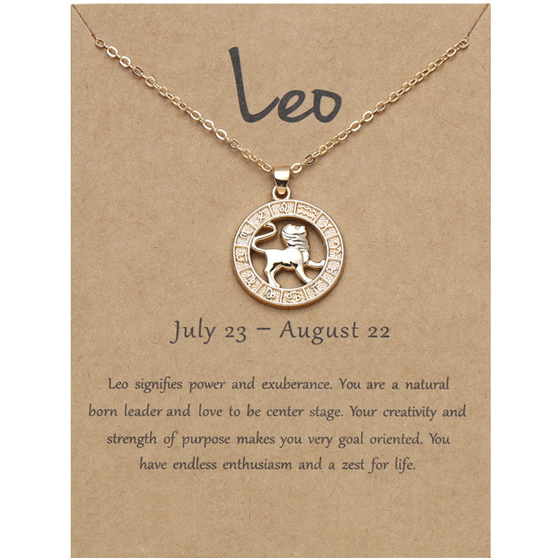3D Zodiac Constellation Pendant Necklace – view 59, texture detail, amulet necklace