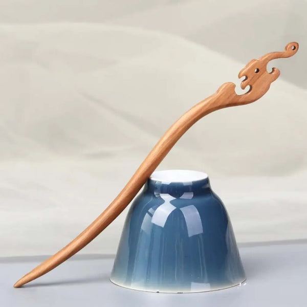 Cute Tassel Wooden Hair Stick, image 15