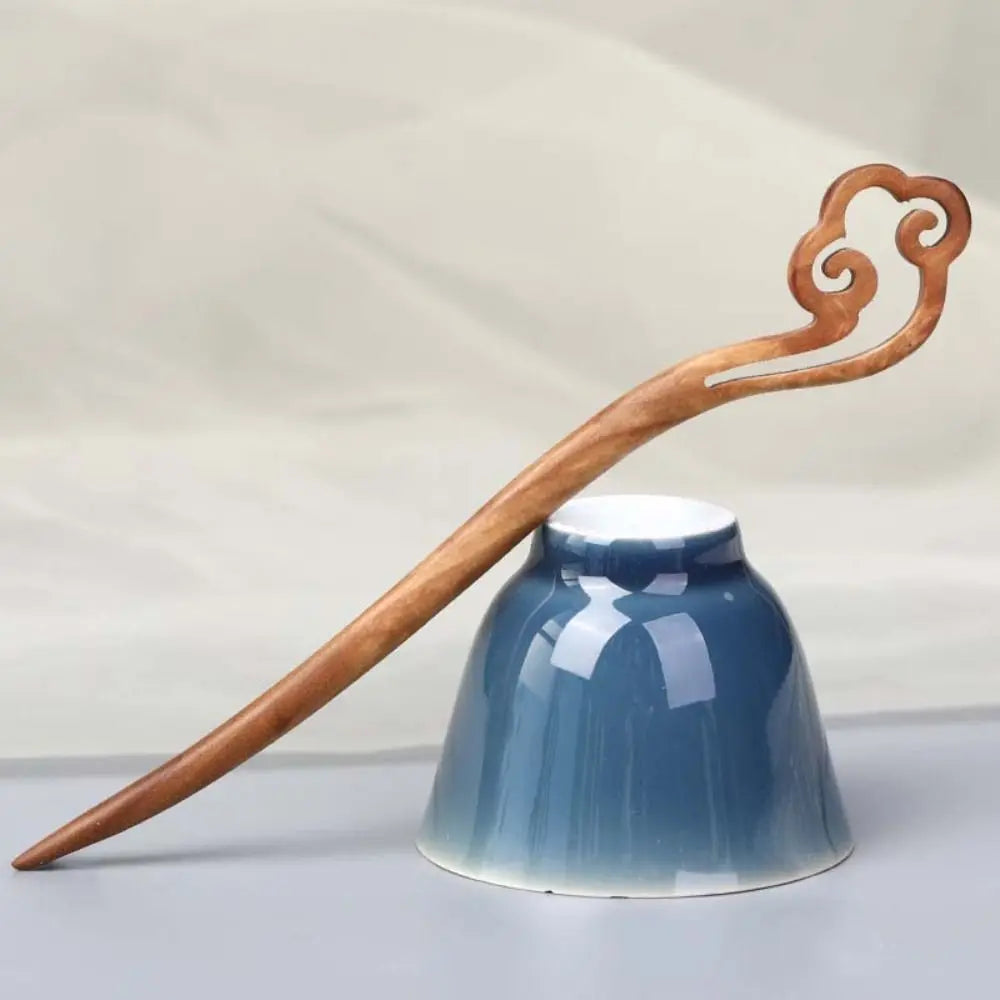 Cute Tassel Wooden Hair Stick – option1679, image 5