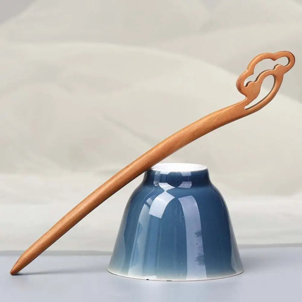 Cute Tassel Wooden Hair Stick – option1853, image 6