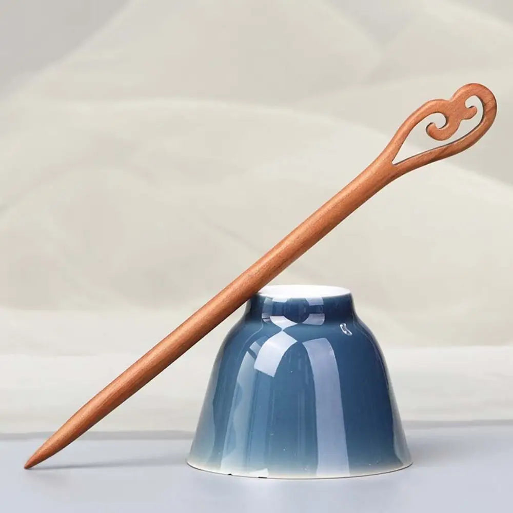 Cute Tassel Wooden Hair Stick – option112, image 8