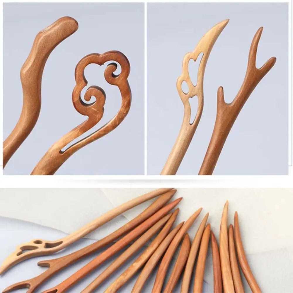 Cute Tassel Wooden Hair Stick, image 16