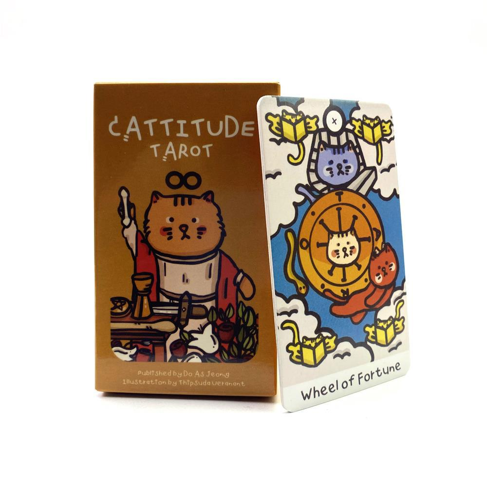 Trendy Tarot Deck – Tarot cards spread arrangement on dark surface with mystical decorative backdrop