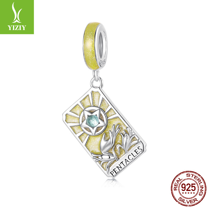 Vintage Sterling Silver Tarot Charms – 7, image 7