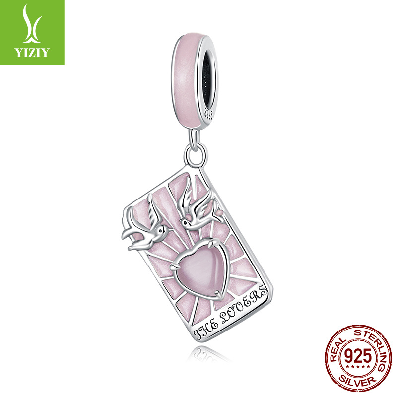 Vintage Sterling Silver Tarot Charms, image 13