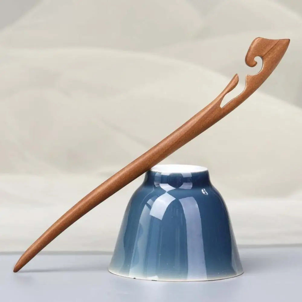 Cute Tassel Wooden Hair Stick – option1346, image 7