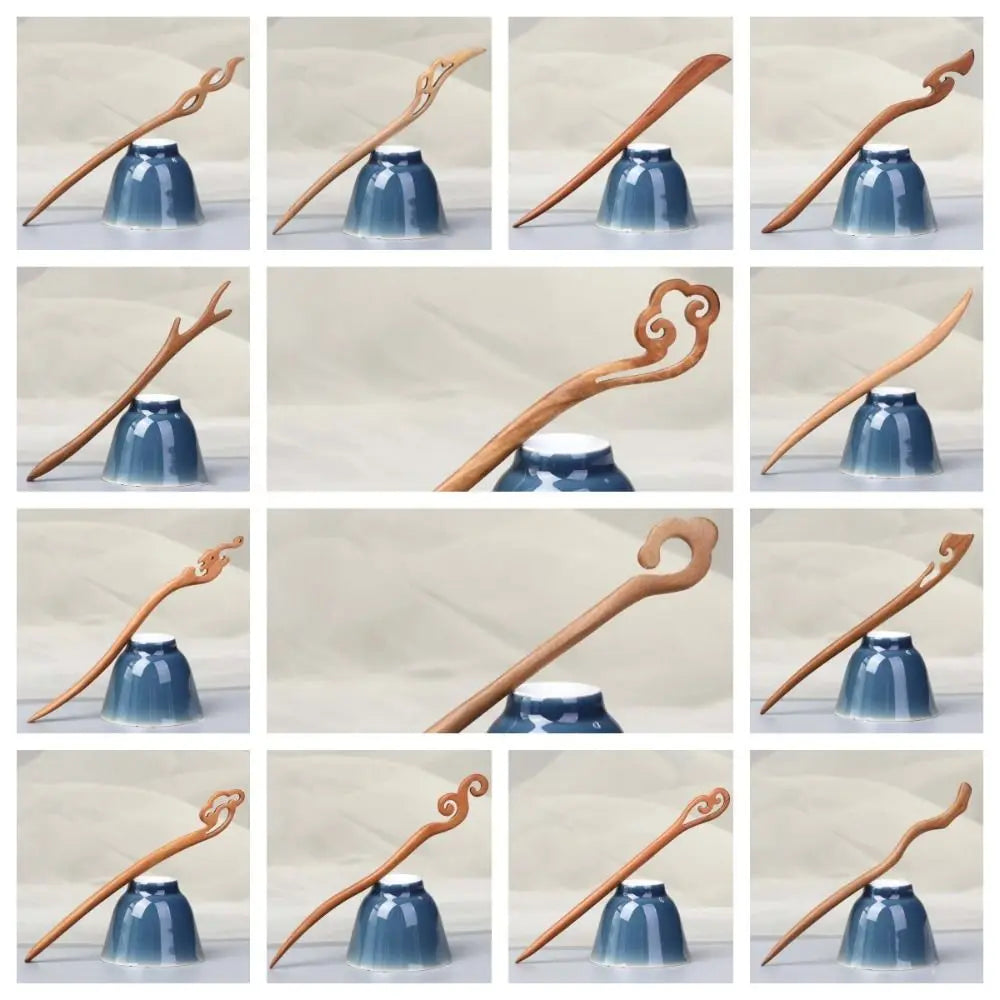 Cute Tassel Wooden Hair Stick, image 17
