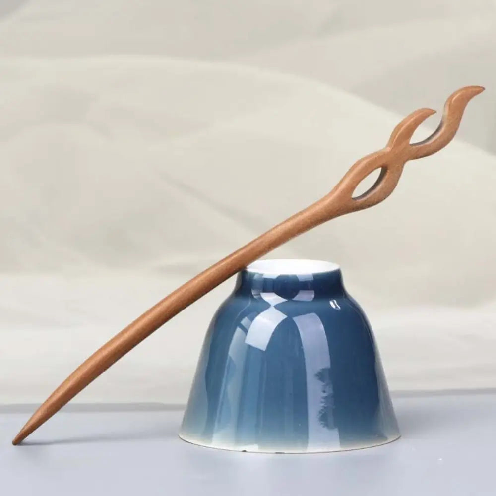 Cute Tassel Wooden Hair Stick – option1496, image 2