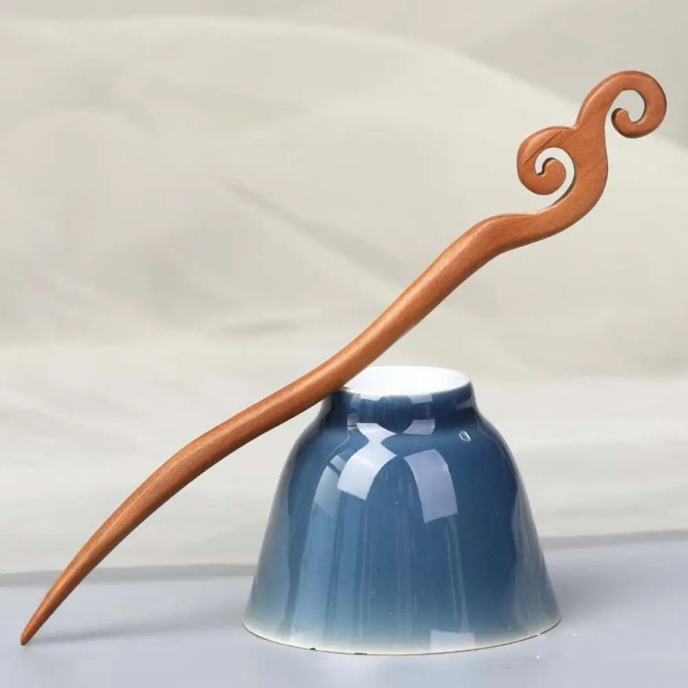 Cute Tassel Wooden Hair Stick – option1175, image 9
