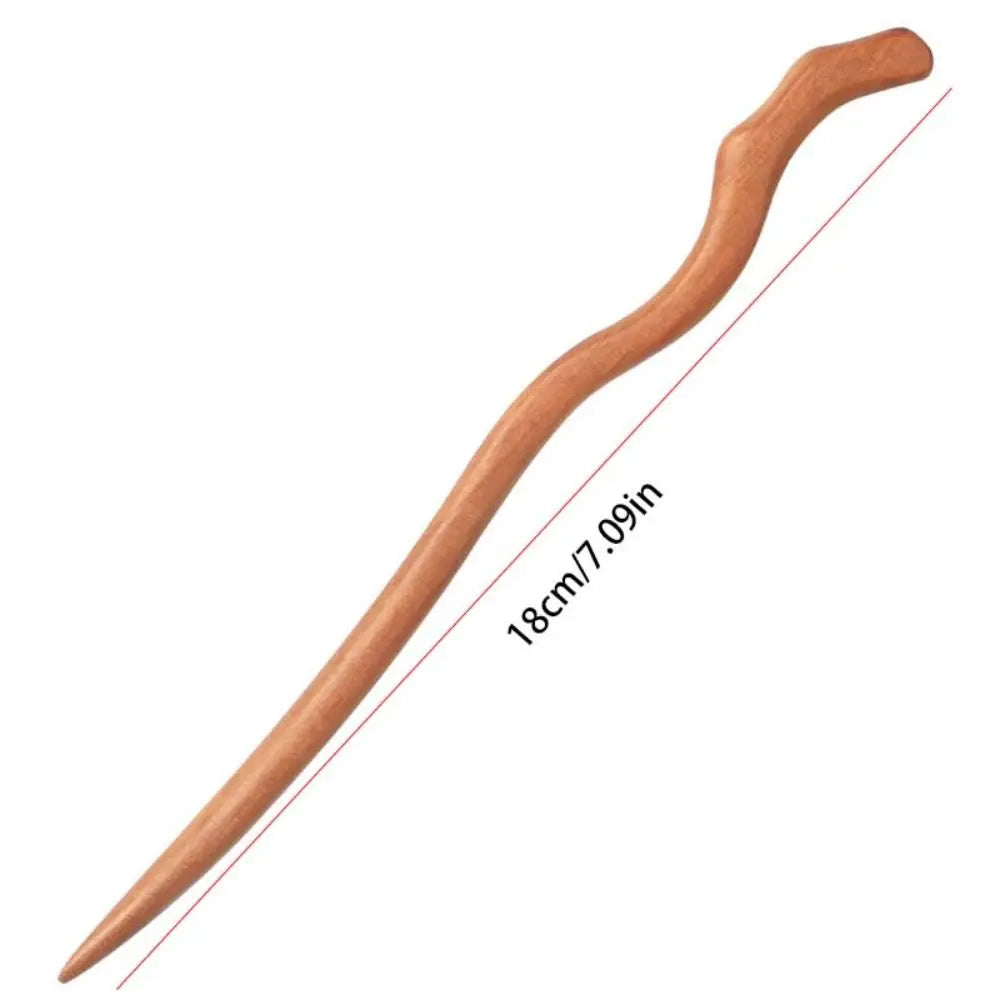 Cute Tassel Wooden Hair Stick – option1635, image 4