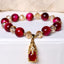 Red Tiger Eye PiXiu Fox Protection Self Confidence Bracelet, image 9, healing bracelet