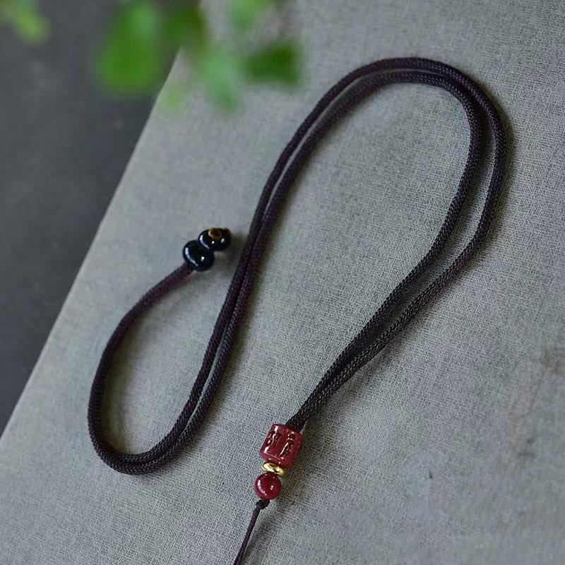 Koi Fish Copper Luck Charm - side profile revealing pendant thickness and depth, amulet