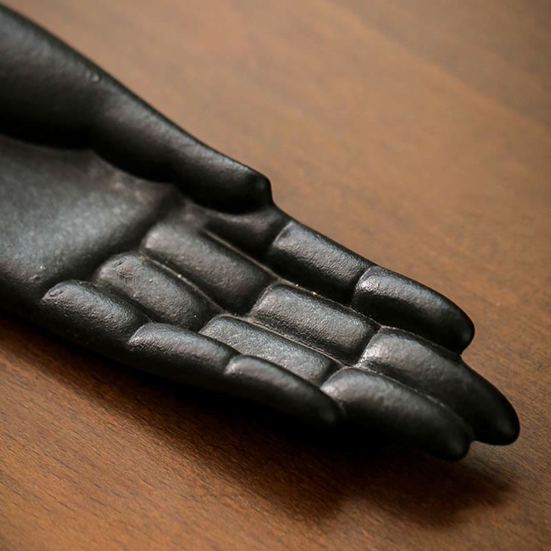 Ceramic Buddha Hand Incense Burner