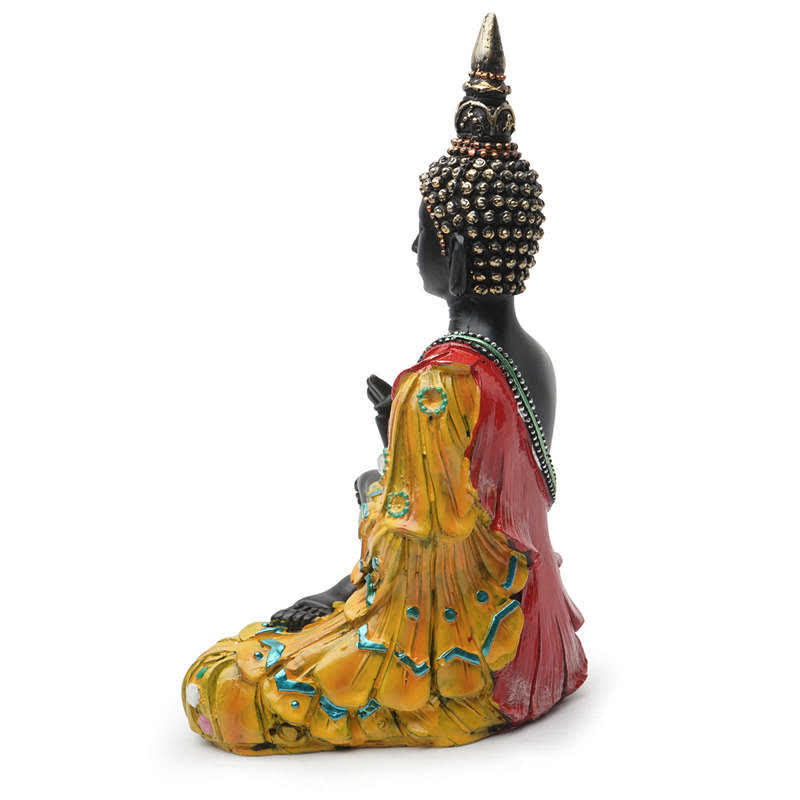 Amitabha Buddha Necklace - Styled with casual outfit, daily spiritual jewelry wear