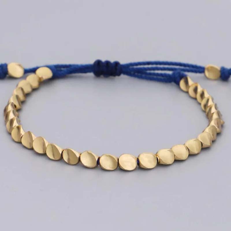 3 PCS Tibetan Copper Beads Bracelet Set, image 8, healing bracelet