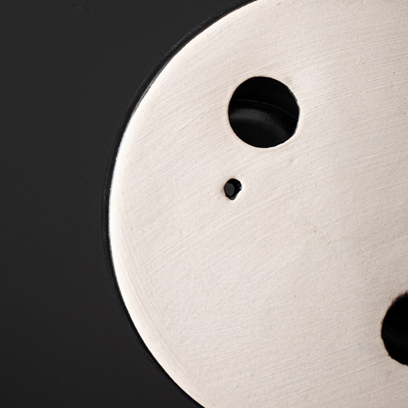 Yin Yang Ceramic Incense Holder