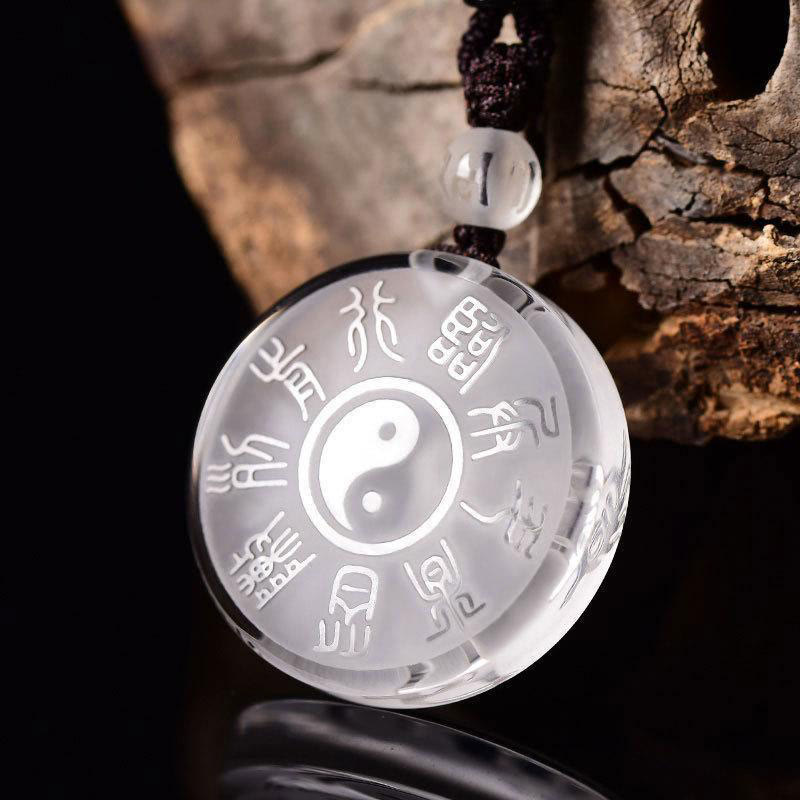 Liuli Taoism Five Mountains Yin Yang Pendant Secondary image