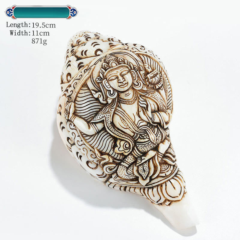 Product 931: Engraved Shankha Wealth Conch