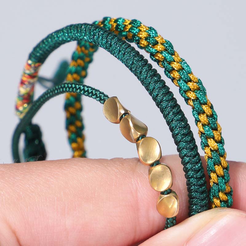 3 PCS Tibetan Copper Beads Bracelet Set, image 16, healing bracelet