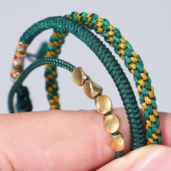 3 PCS Tibetan Copper Beads Bracelet Set, image 16, healing bracelet