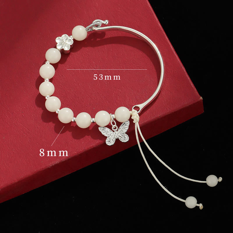 Bodhi Seed Butterfly Lotus Bracelet – Gift box packaging, bodhi seed bracelet ready to gift