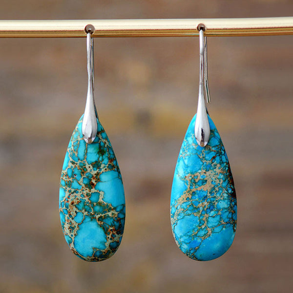 Emperor Stone Happiness Earrings, image 8, earring jewelry