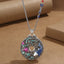 Koi Lotus Necklace Chain - bead chain attachment close-up with lobster clasp, jade pendant