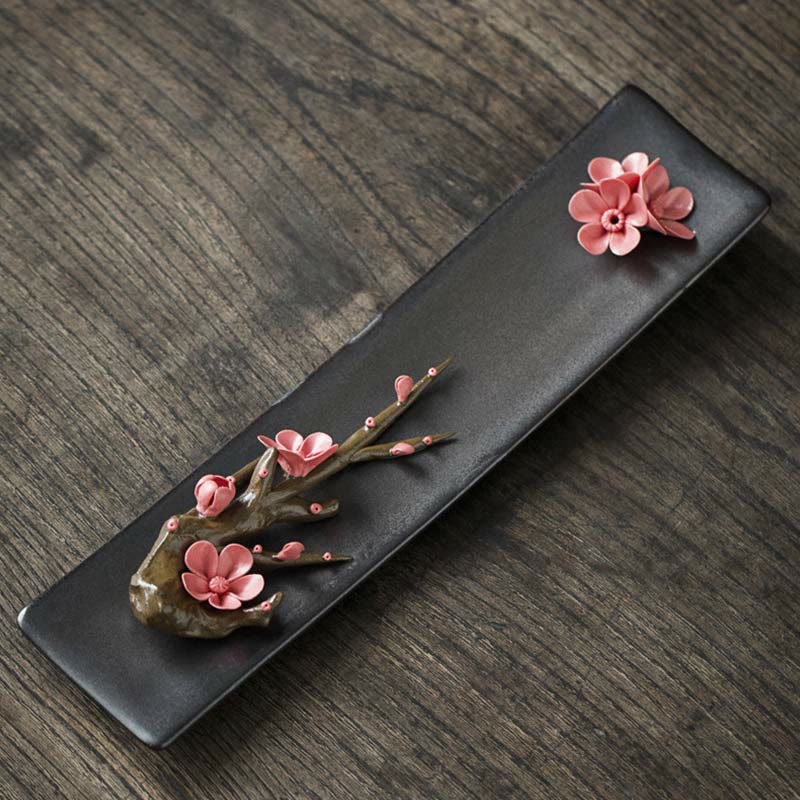 Ceramic Lotus Incense Burner | Serenity & Balance