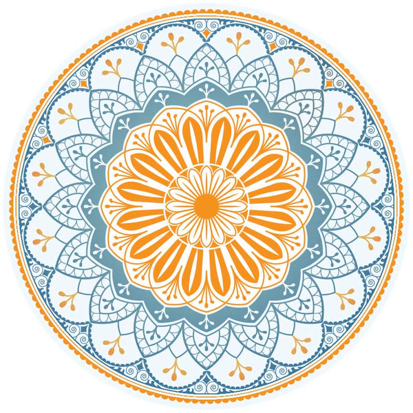 Tapis de yoga Lotus Mandala tibétain