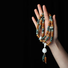 Collar Pulsera Bodhi Lotus Mala Armonía | Sabiduría