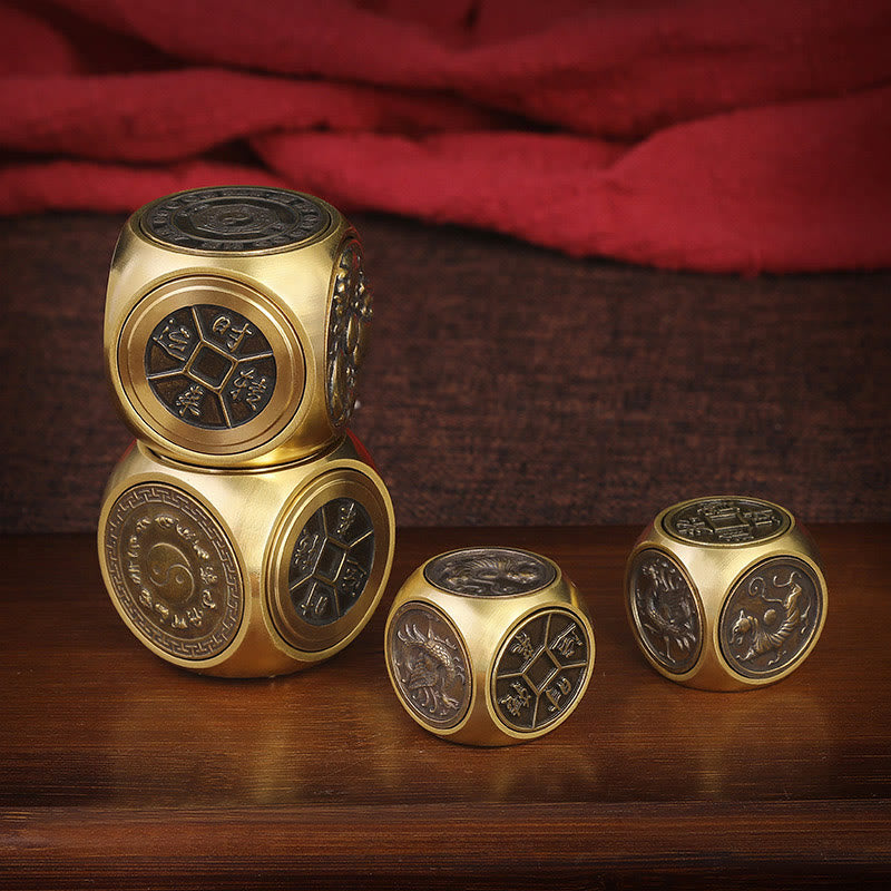 Four Beasts Feng Shui Brass Decoration Secondary image