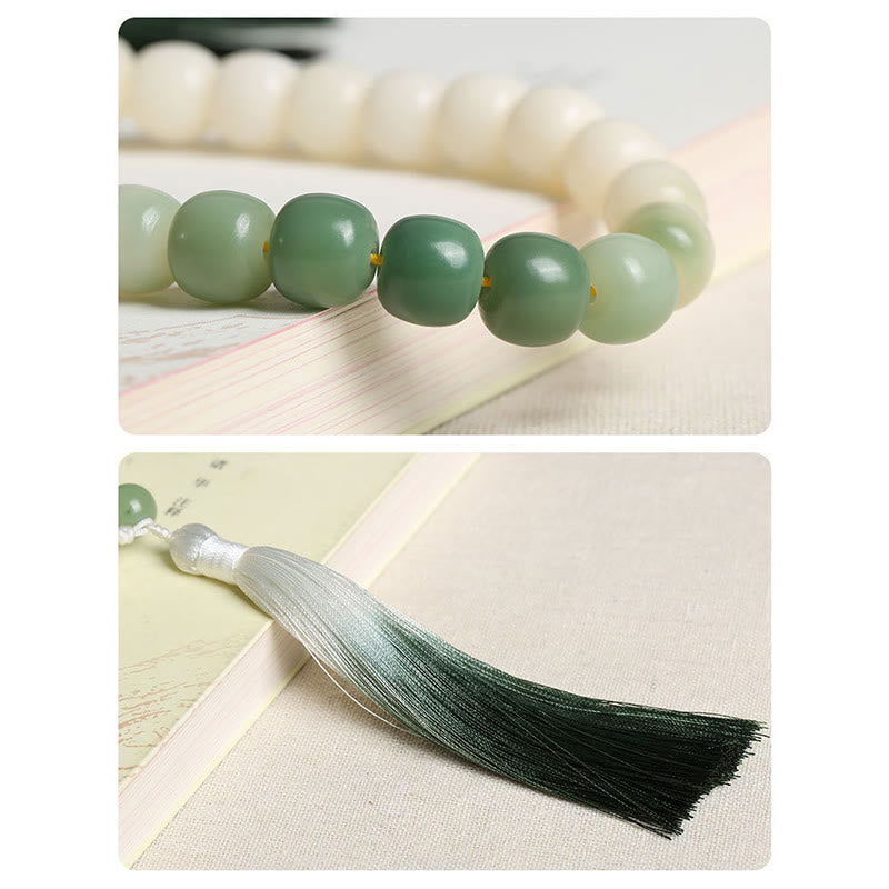 Bodhi Seed Lotus Wisdom Wrist Mala | Fortune & Peace